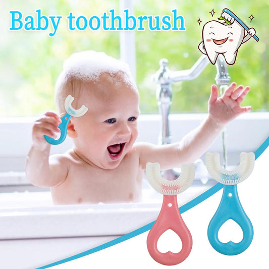 Pack of 2U Shaped Toothbrush for Children